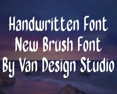 Aplluc Coro - Handwritten Font