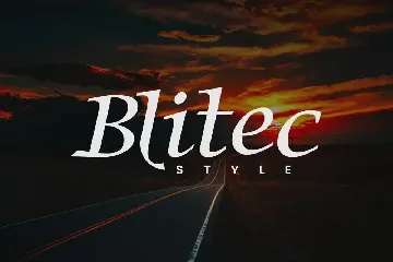 Blitec - Serif Font