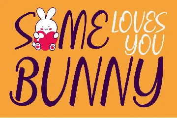 Bunny Hoops - Playful Easter Font