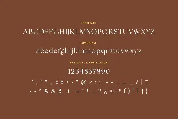 Polluxie Feminine Serif Font