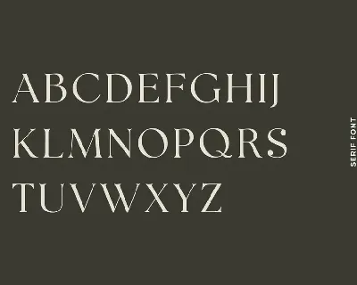 Polluxie Feminine Serif Font