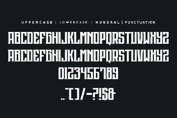 Black Sponder font