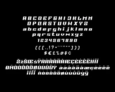 MACCACHEF - san serif font