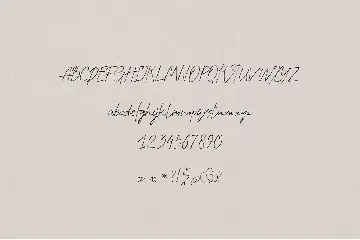 Giardino Albino - Elegant Signature font