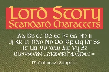 Lord Story font