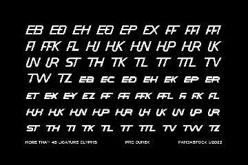 Pro Dunex font