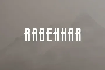 Rakabeh - Artdeco Font