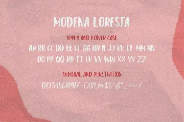 Modena Loresta Font Duo