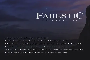 Farestic - Serif Font