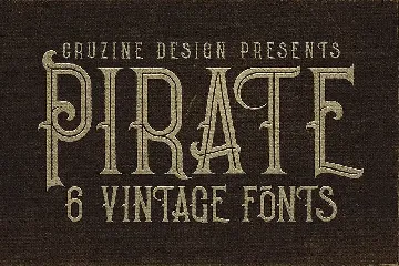 Pirate- Vintage Style Font