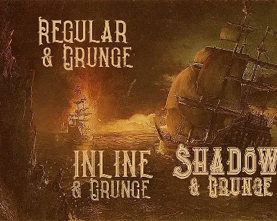 Pirate- Vintage Style Font