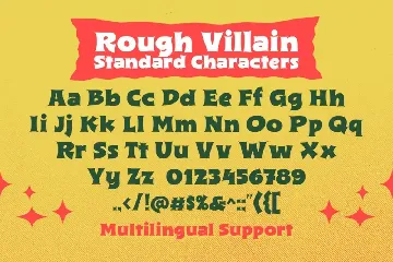 Rough Villain font