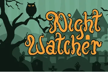 Afterlife Party - Halloween Font