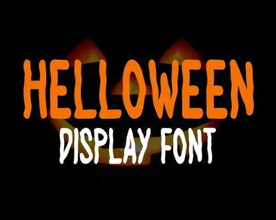 Halloween Show font