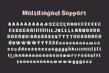 Birhuk Lord | Display Hero Font