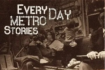 Metro - 10 Fonts Family